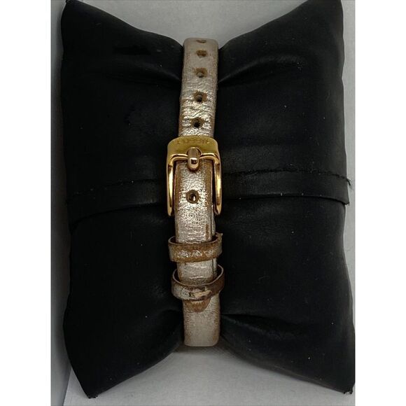 Fossil ES418 Women's Leather Rose Gold Analog Dial Quartz Wrist Watch LB294 - Picture 6 of 12